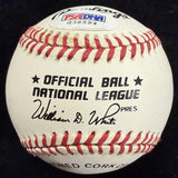 Eddie Mathews 512 HR Signed Baseball PSA/DNA Holo Only