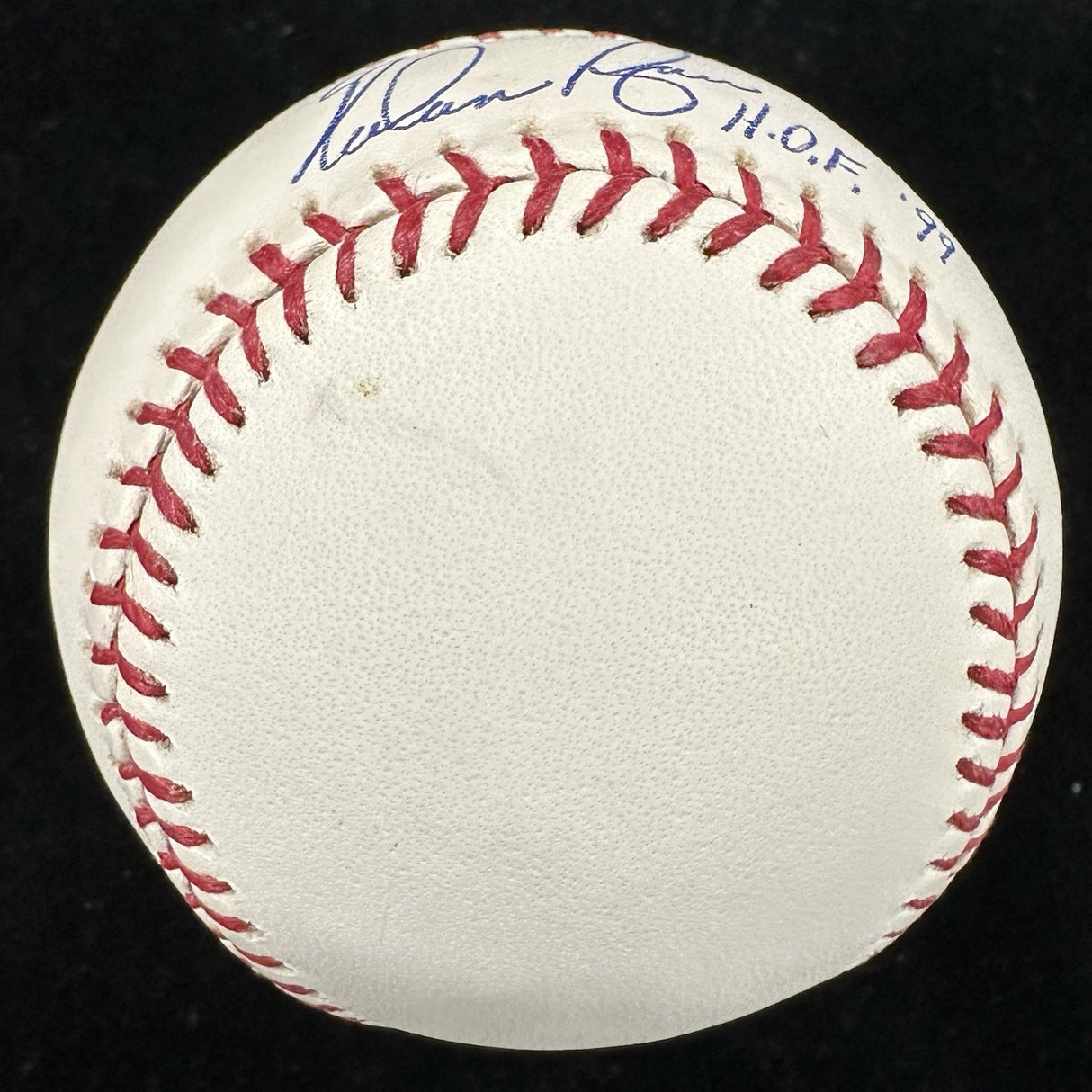 Nolan Ryan HOF 99 Signed Baseball Ryan Foundation Holo 