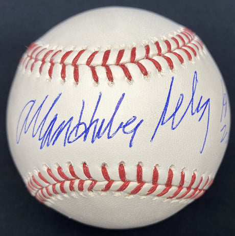 Allen Huber Selig HOF 2017 Signed Full Name Baseball JSA Bud