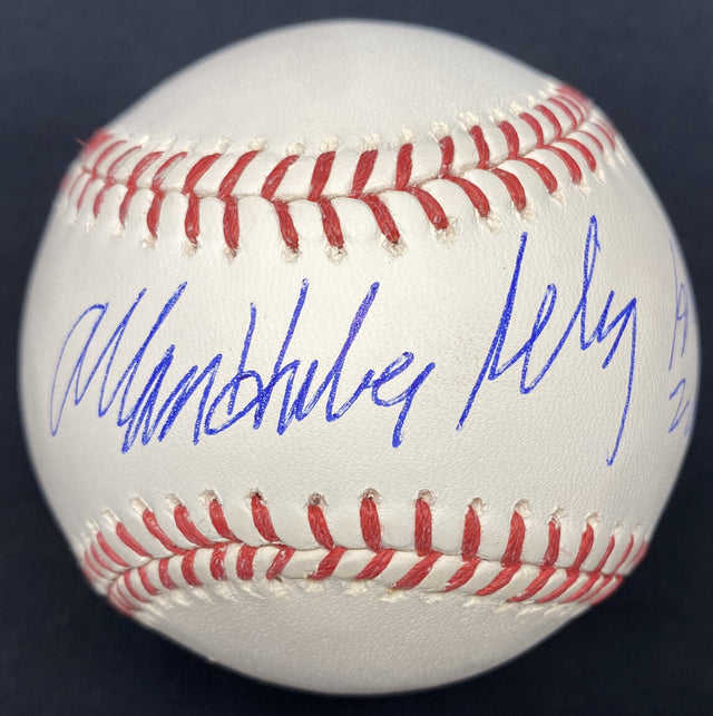 Allen Huber Selig HOF 2017 Signed Full Name Baseball JSA Bud