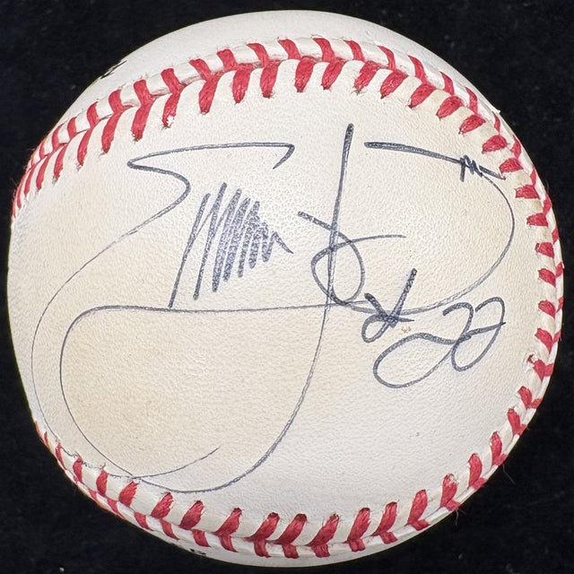 Emmitt Smith Signed Baseball JSA