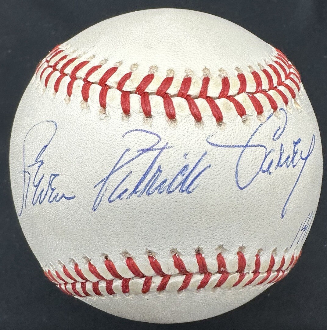 Steve Garvey Full Name Signed Baseball PSA Holo Only 