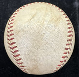Rogers Hornsby Single Signed Official Warren Giles NL Baseball JSA LOA