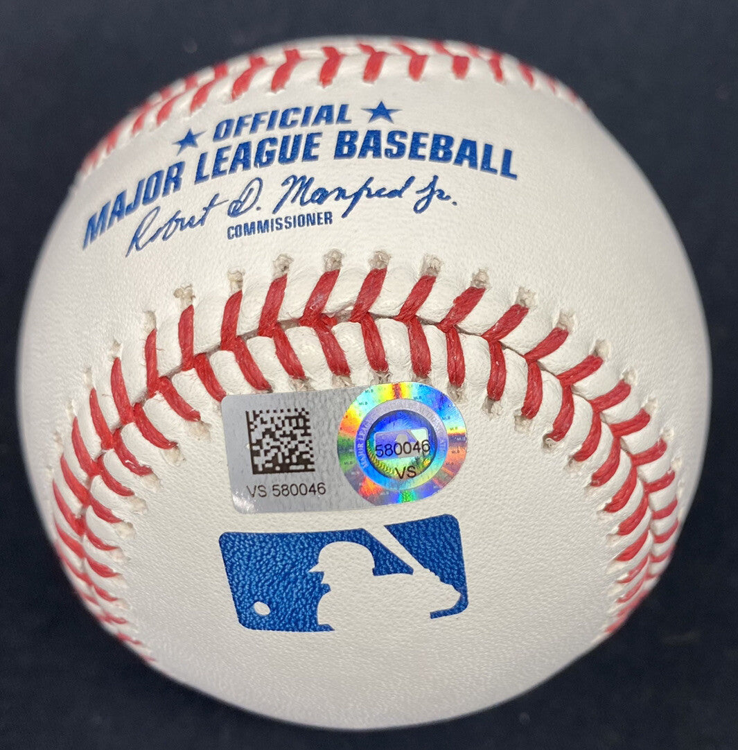 Bryce Harper 2021 NL MVP Signed Stat Baseball MLB Holo Fanatics
