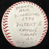 1984 Earliest Known Ken Griffey Jr. Signed Baseball JSA LOA + Provenance