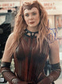 Elizabeth Olsen Signed Scarlet Witch Wandavision 11x14 Photo Beckett BAS