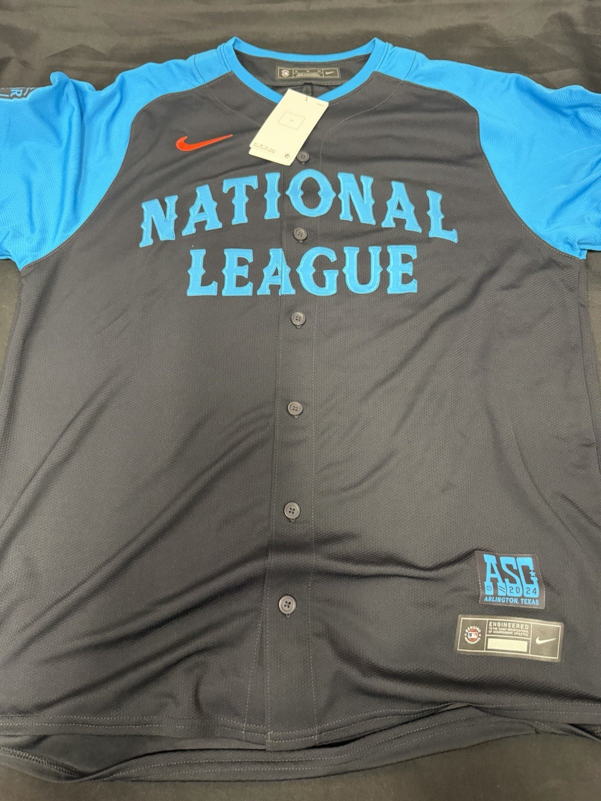 Paul Skenes 1st ASG NL SP Signed Authentic 2024 ASG Jersey MLB Holo 