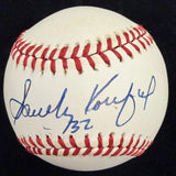 Sandy Koufax 32 Signed Baseball PSA/DNA LOA