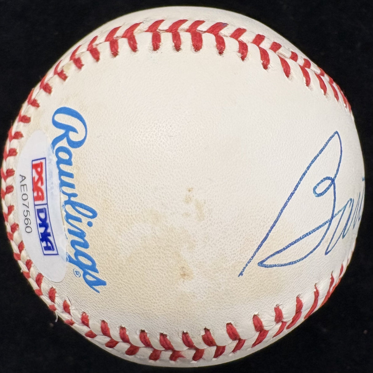 Bart Starr Signed Baseball PSA/DNA