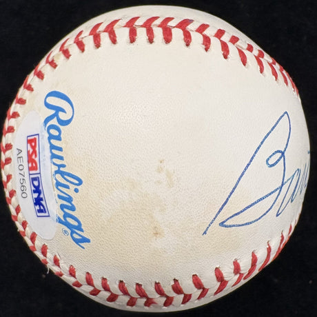 Bart Starr Signed Baseball PSA/DNA