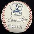 Vern Law 1960 CY Signed Cy Young Logo Baseball MLB Holo 