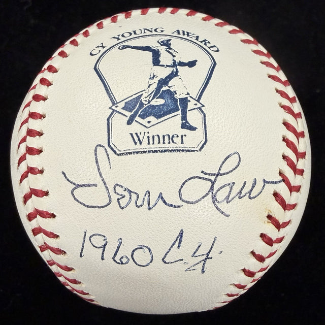 Vern Law 1960 CY Signed Cy Young Logo Baseball MLB Holo 