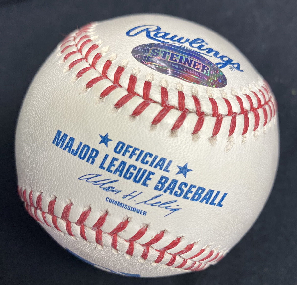 Hank Aaron 3,771 Signed Baseball Hits Steiner Sports Hologram