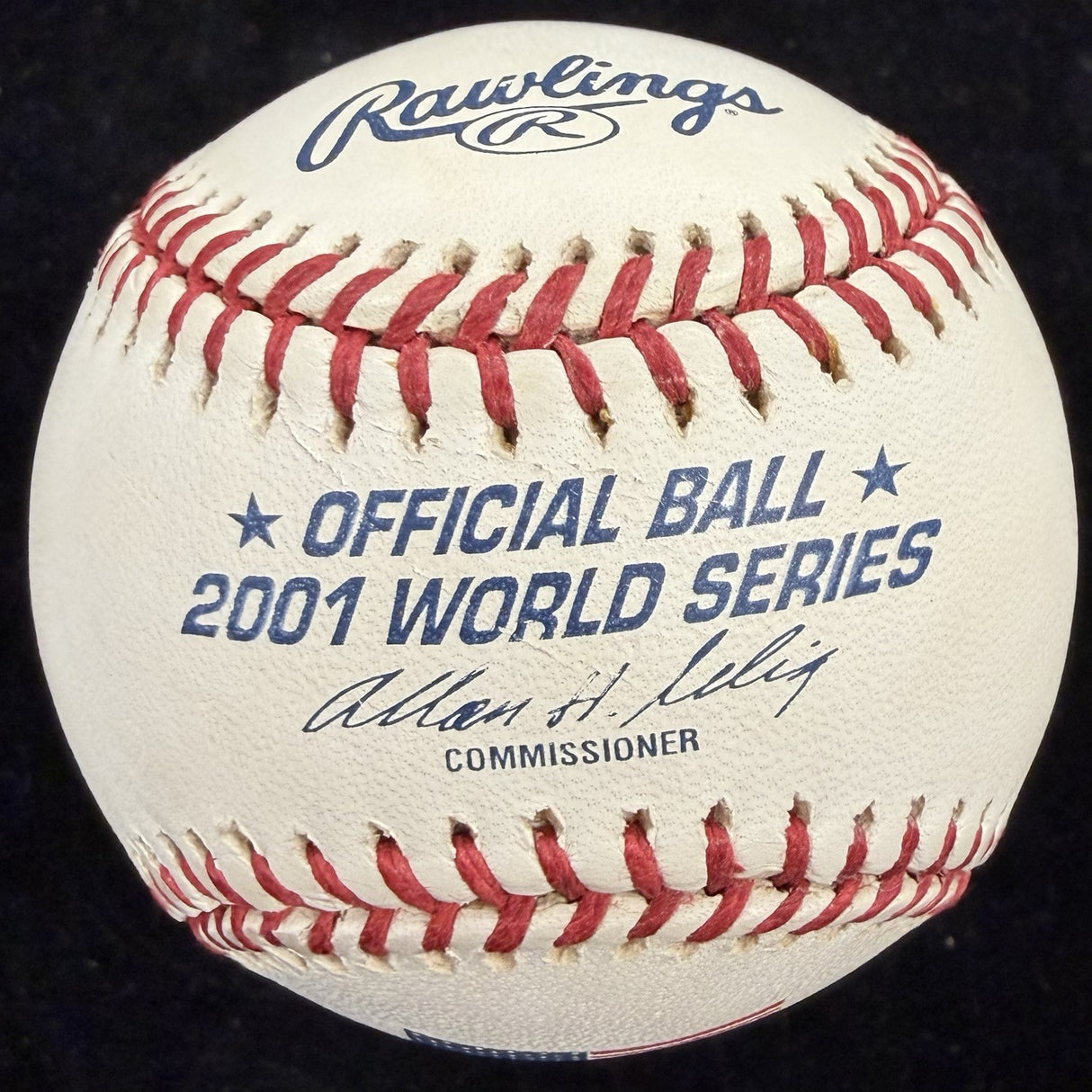 George W. Bush 43 Signed 2001 World Series Ceremonial 1st Pitch Baseball PSA