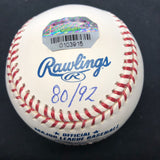 Tom Seaver HOF 92 98.8% Signed Baseball MLB Holo Mounted Memories 