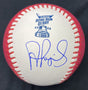 Albert Pujols Signed 2022 Home Run Derby Money Ball Baseball BAS Witness