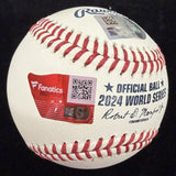 Shohei Ohtani Kanji Signed 2024 World Series Logo Baseball Fanatics LE 2/5 MLB 