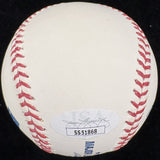 Joe Piscopo Signed Baseball JSA