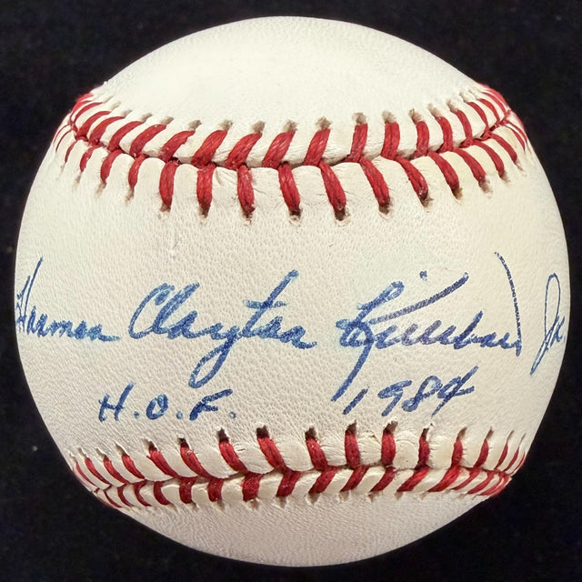 Harmon Clayton Killebrew Jr. HOF 1984 Signed Baseball JSA