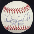 Derek Sanderson Jeter Full Name HOF 2020 Signed Baseball MLB Holo