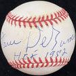 Dave DeBusschere Basketball HOF 82 Signed Baseball JSA