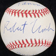 Robert Urich Signed Baseball JSA