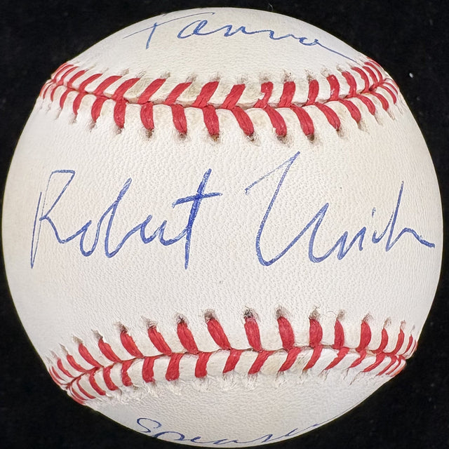 Robert Urich Signed Baseball JSA