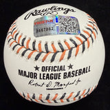 Jeff Kent HOF 26 2000 NL MVP Signed Giants Team Stitch Logo Baseball Tristar