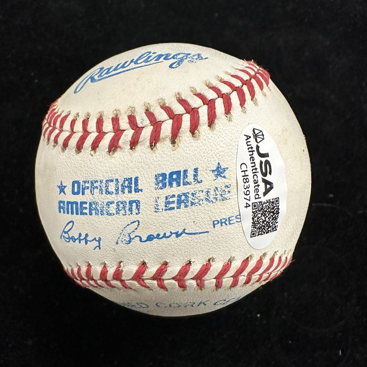 Nolan Ryan Signed Baseball JSA