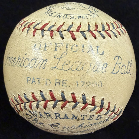 Babe Ruth Single Signed OAL Reach Baseball PSA/DNA LOA