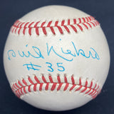 Phil Niekro #35 Signed Baseball JSA
