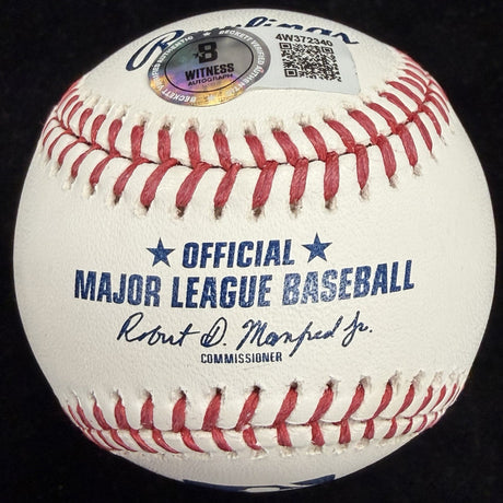Andruw Jones The Curaçao Kid Signed Nickname Baseball Beckett Witness Holo