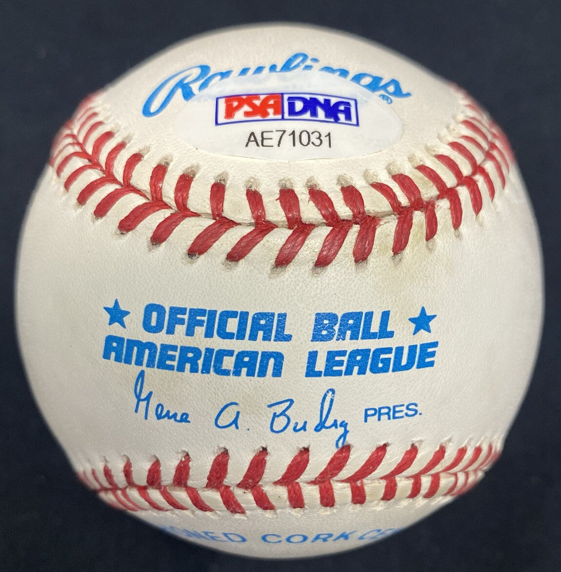 Derek Jeter Signed Rookie Signature Baseball PSA/DNA Graded 9 LOA