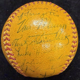 Babe Ruth 1938 Brooklyn Dodgers Team Signed Baseball JSA LOA 