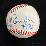 Brooks Robinson #5 Signed Baseball JSA