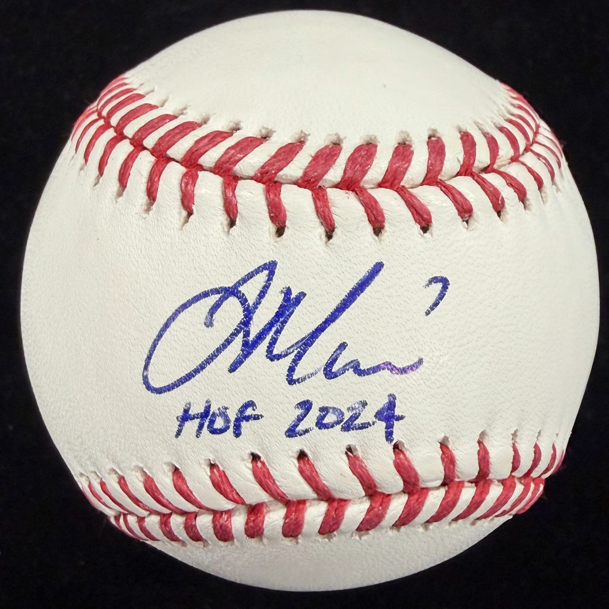 Joe Mauer HOF 2024 Signed Baseball Beckett Witness Holo