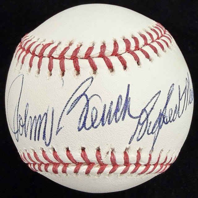 Johnny Bench Big Red Machine Signed Baseball PSA/DNA