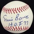 Ernie Banks HOF 77 Signed Baseball PSA/DNA LOA