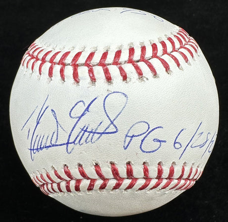 Domingo German PG 6/28/23 Signed Stat Baseball Fanatics LE 1/12 MLB Holo