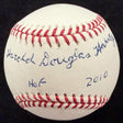 Harold Douglas Harvey HOF 2010 Signed Baseball PSA/DNA