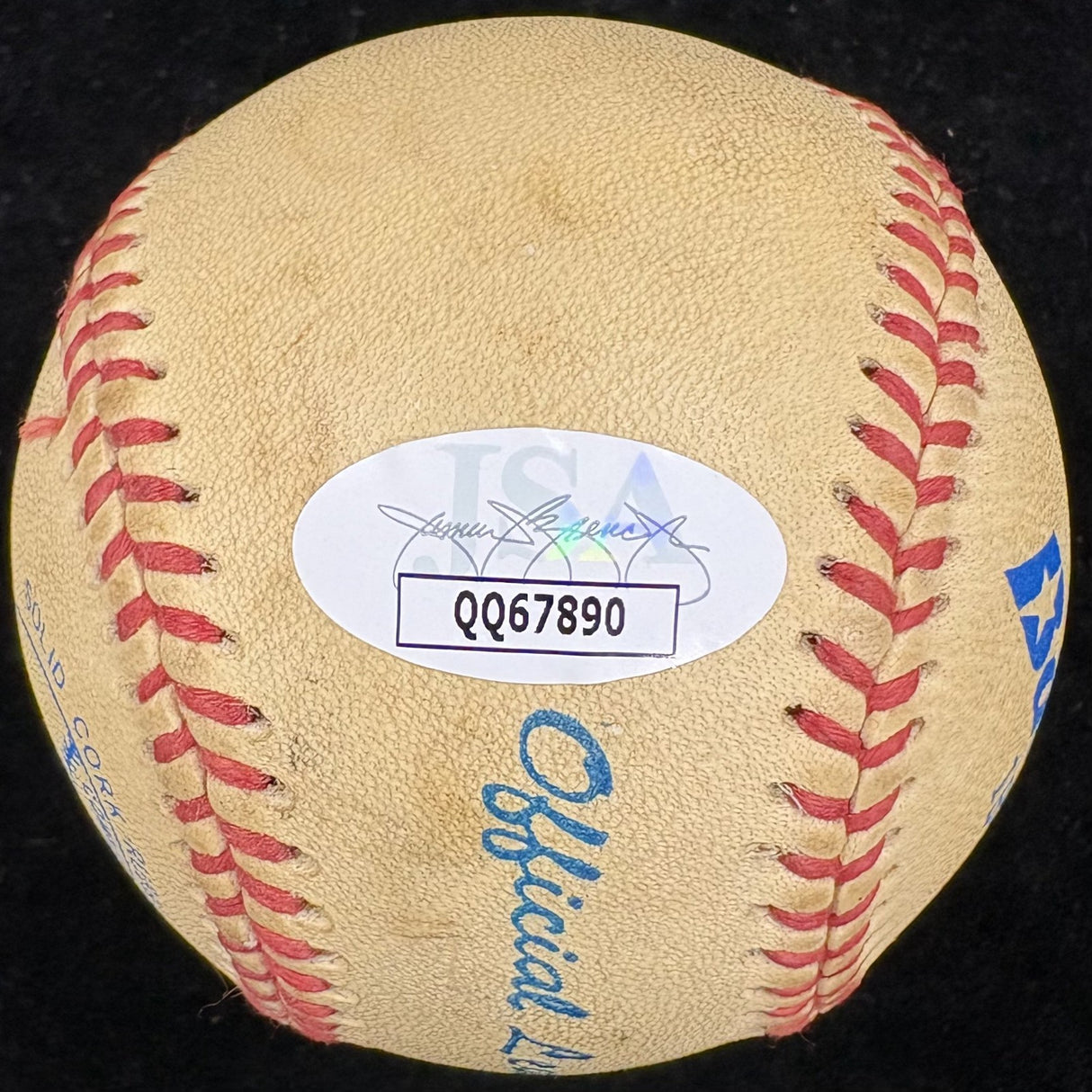 Joe Cocker Signed Baseball JSA
