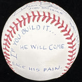 Dwier Brown John Kinsella Field of Dreams Signed Baseball JSA