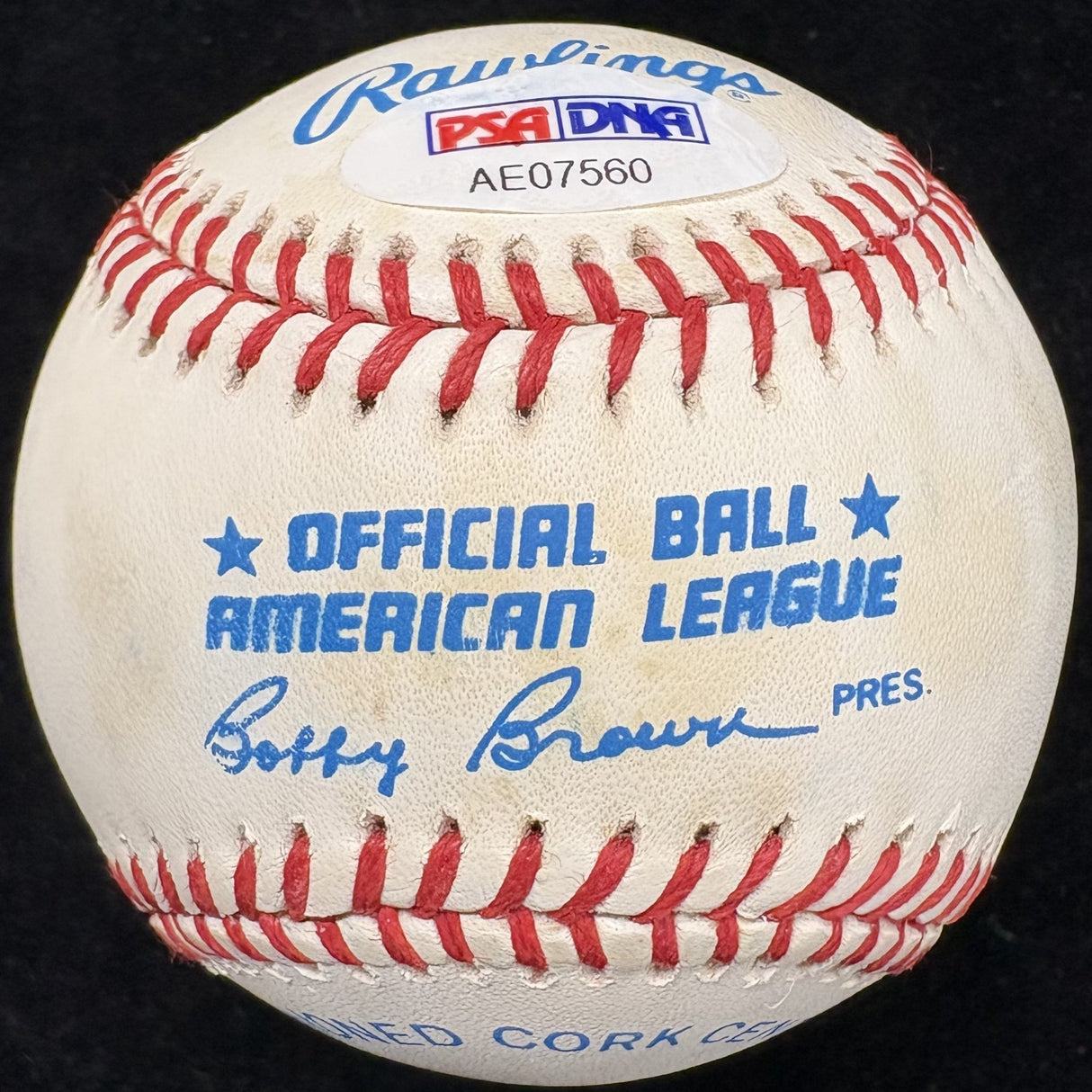 Bart Starr Signed Baseball PSA/DNA