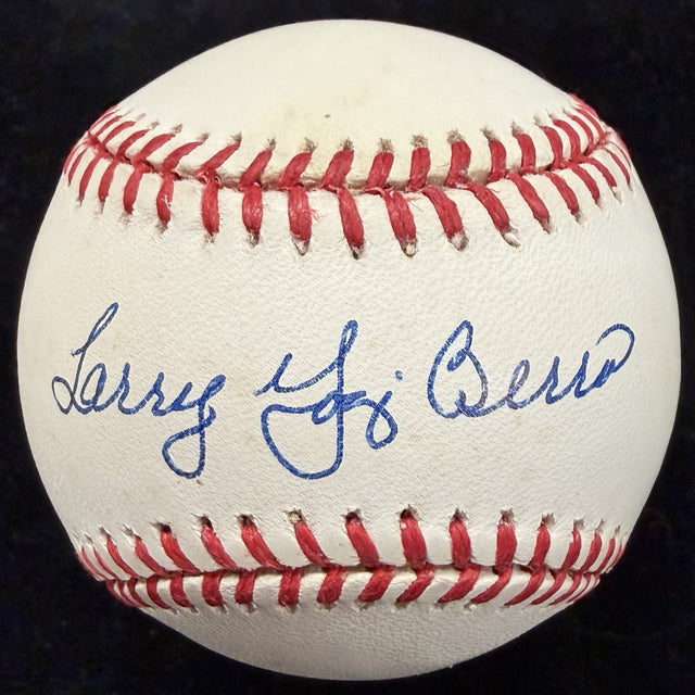Larry Yogi Berra Nickname Signed Baseball JSA