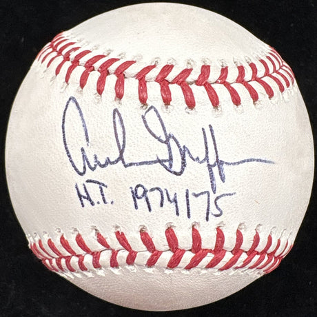 Archie Griffin HT 74-75 Signed Baseball JSA Witness