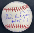 Orlando Cepeda HOF 99 MVP 7 Inscription Stat Signed Baseball JSA Giants