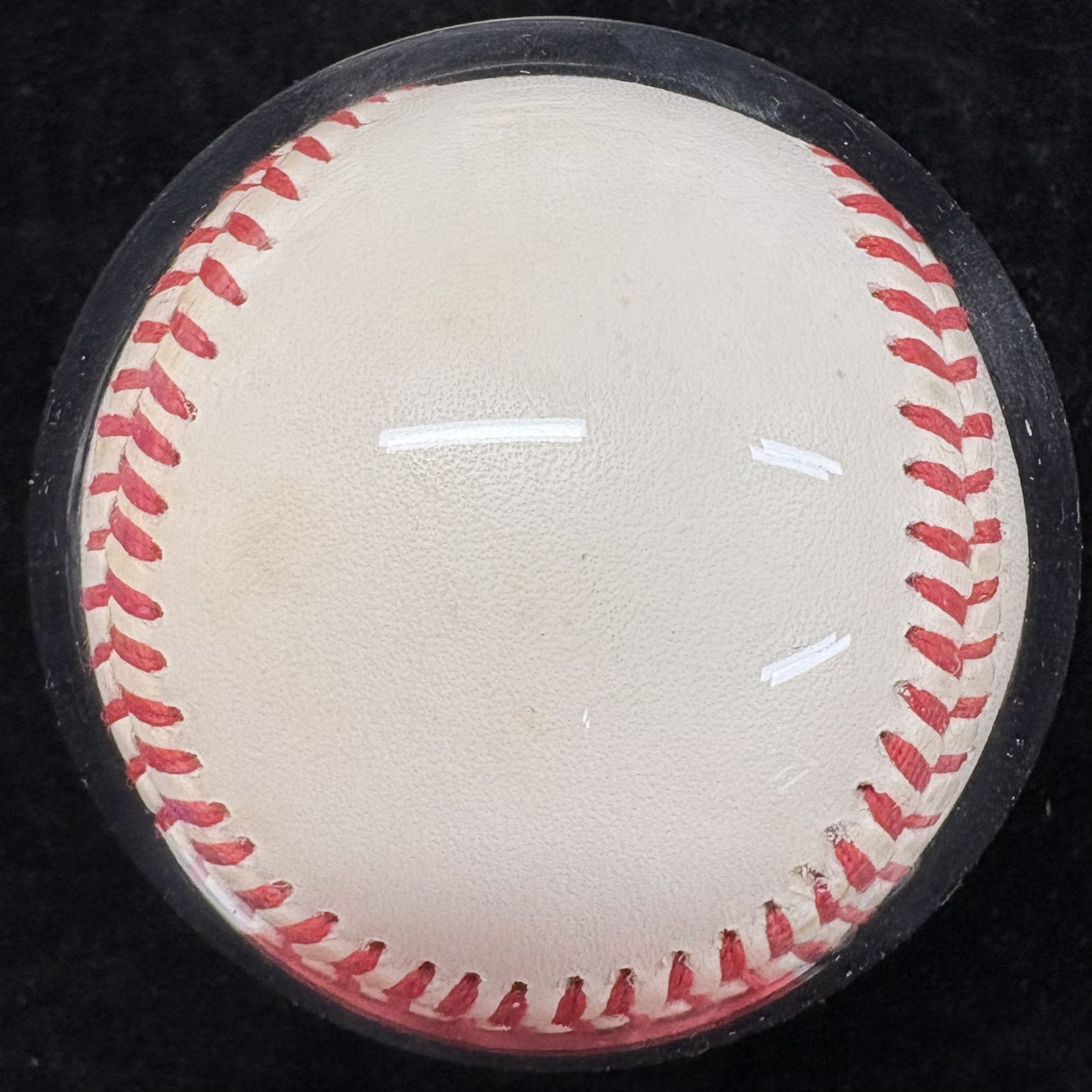 Mickey Mantle Signed Baseball Beckett Encapsulated Graded 9