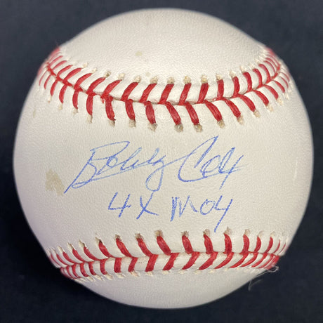 Bobby Cox 4x MOY Signed Baseball Steiner Sports