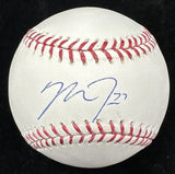 Mike Trout Signed Rookie Signature Baseball MLB Holo 