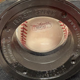 Mickey Mantle No. 7 Signed Baseball Beckett Encapsulated Graded 9